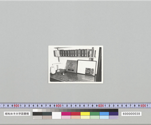 日本詩人クラブからの楯　上部に雑誌「ほととぎす」