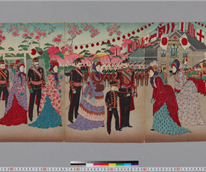 上野公園地第三回内國博覽會之圖