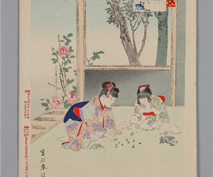 おはじき : 小供風俗