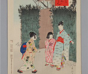 お山のお山のおこんさん : 小供風俗