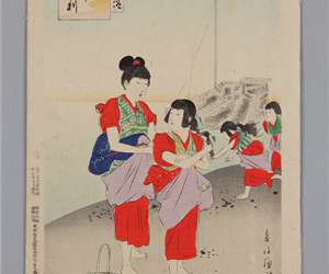 浮世絵『吉例曽我礎』綱島亀吉 明治時代 版画 東京名所 | 浮世絵 | 山田書店美術部オンラインストア