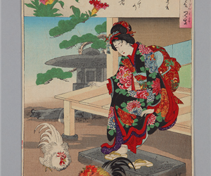 四季花狂言見立