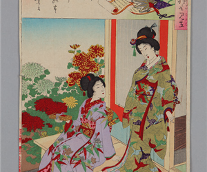 四季花狂言見立