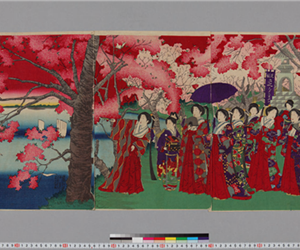 墨陀堤遊覧之図