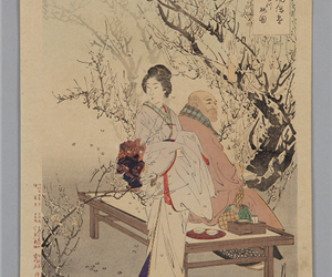 婦人風俗尽　木下川梅園