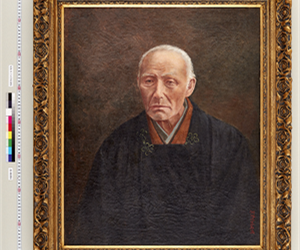 鈴木重嶺像[肖像画]