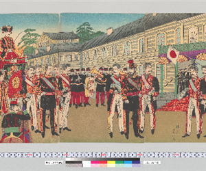 明治廿三年國會議事堂之圖