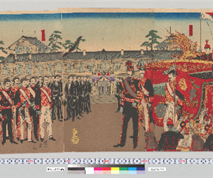 帝國議會貴顯行幸之圖