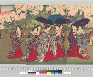 上野公園美盛桜見之景