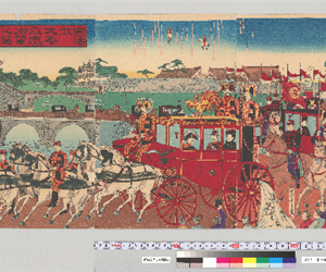 憲法式大祭鳳凰御輦之圖｜昭和女子大学図書館デジタルアーカイブ